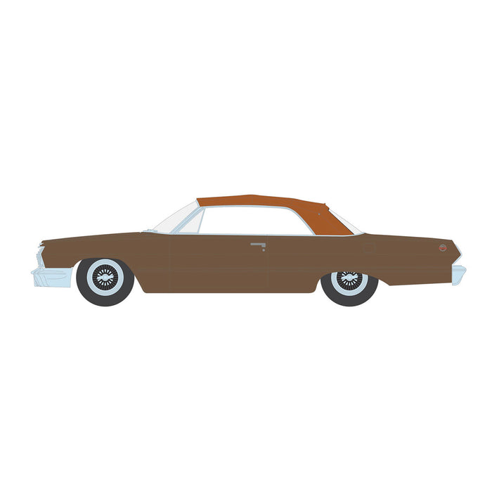 1/64 1963 Chevrolet Impala SS Convertible, Bronze Metallic, California Lowriders Series 6