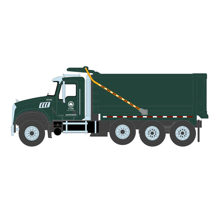 1/64 2019 Mack Granite Dump Truck, NYC Department of Parks & Recreation, S.D. Trucks Series 19