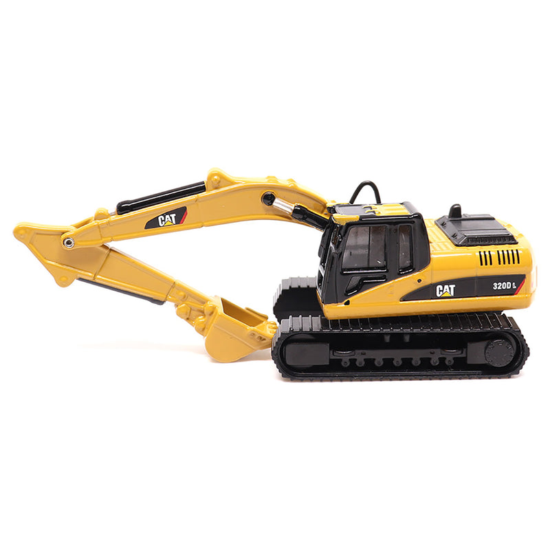 1/87 Kenworth T880s SBFS Tandem Tractor with Lowboy Trailer & Caterpillar 320D L Hydraulic Excavator by Diecast Masters