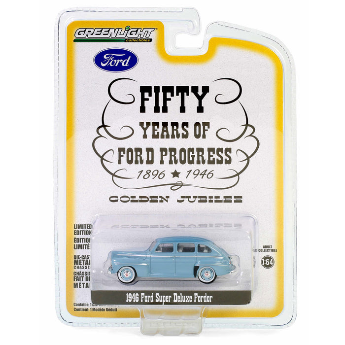 1/64 1946 Ford Super Deluxe Fordor, Fifty Years of Ford Progress, Anniversary Collection Series 16
