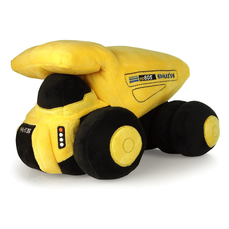 Komatsu HD605 Dump Truck Soft Plush Toy
