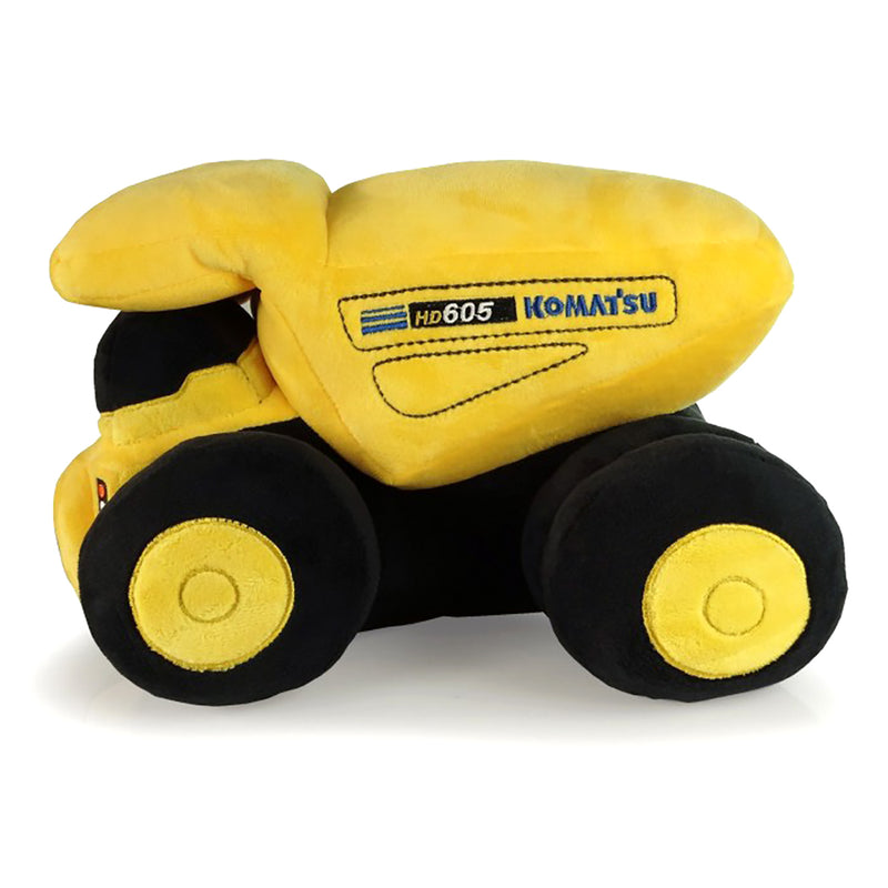 Komatsu HD605 Dump Truck Soft Plush Toy