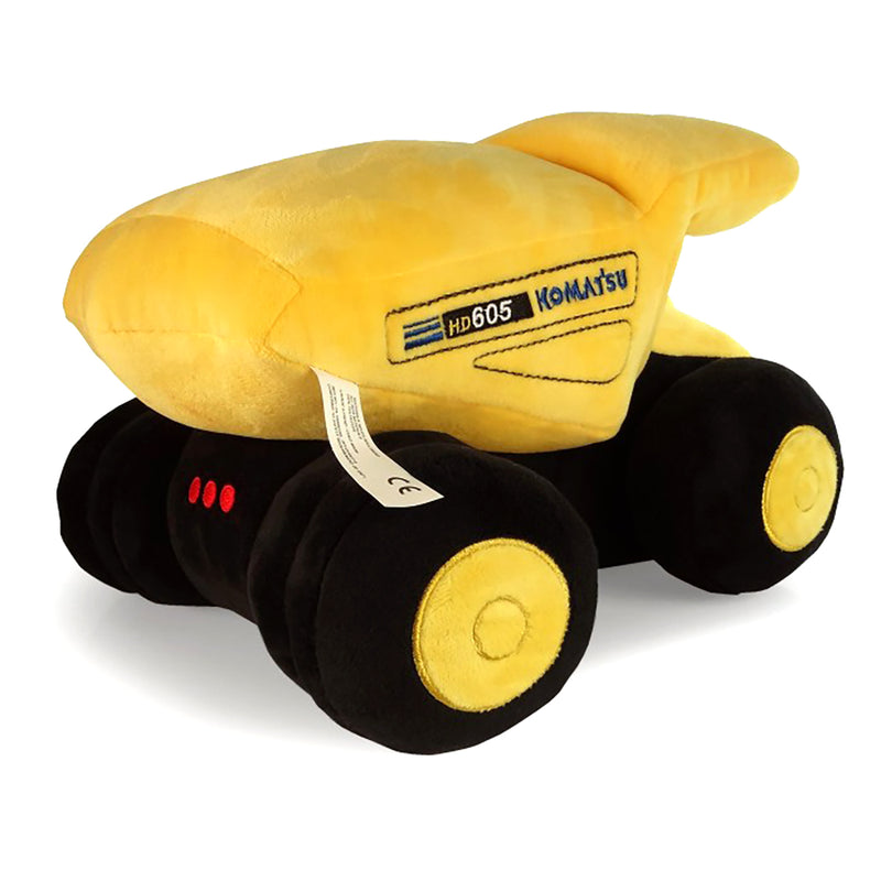 Komatsu HD605 Dump Truck Soft Plush Toy