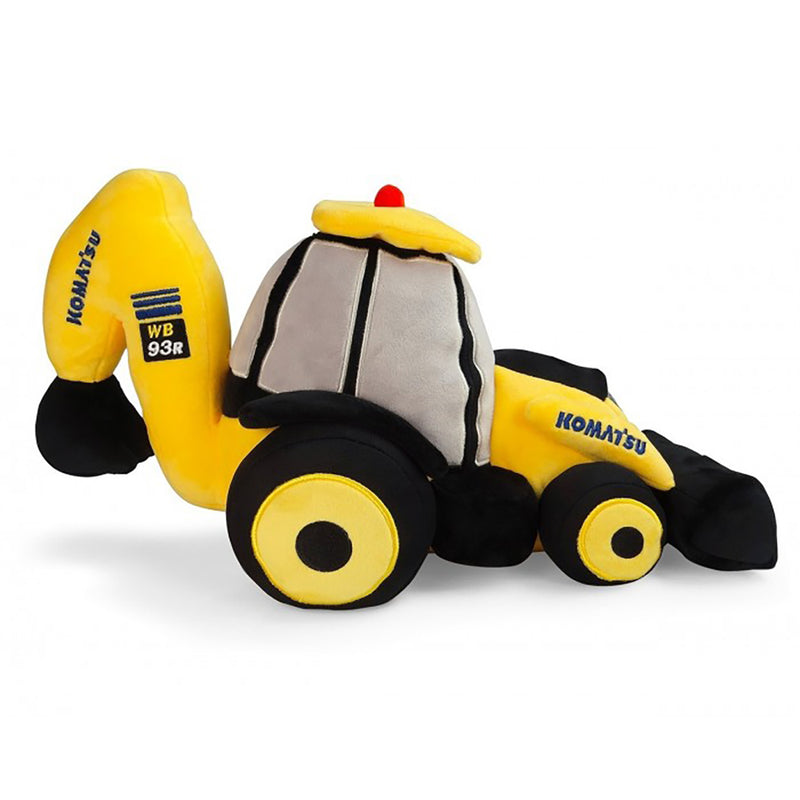 Komatsu WB93R Backhoe Loader Soft Plush Toy