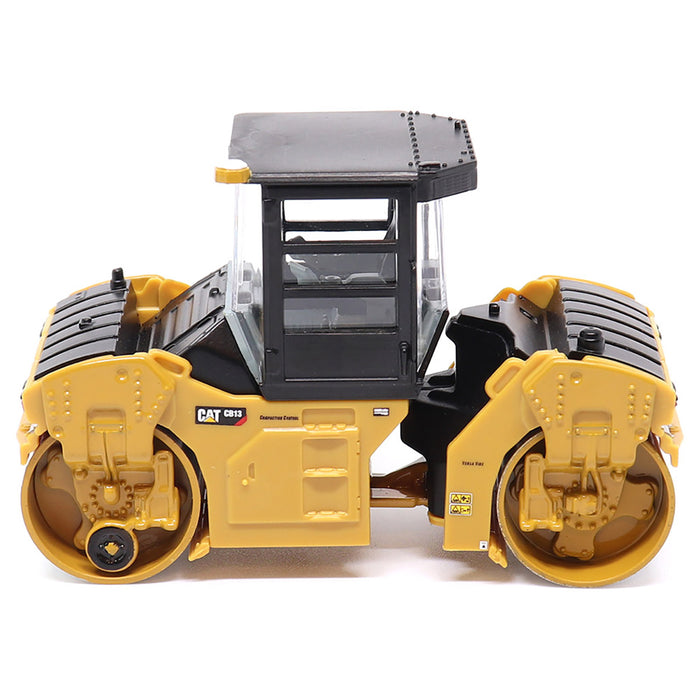 1/64 Caterpillar CB-13 Tandem Vibratory Roller with Enclosed Cab