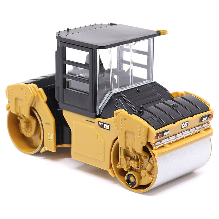 1/64 Caterpillar CB-13 Tandem Vibratory Roller with Enclosed Cab