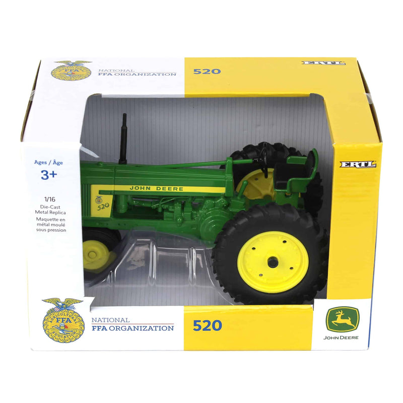 1/16 John Deere 520 Tractor with Narrow Front & FFA Logo by ERTL