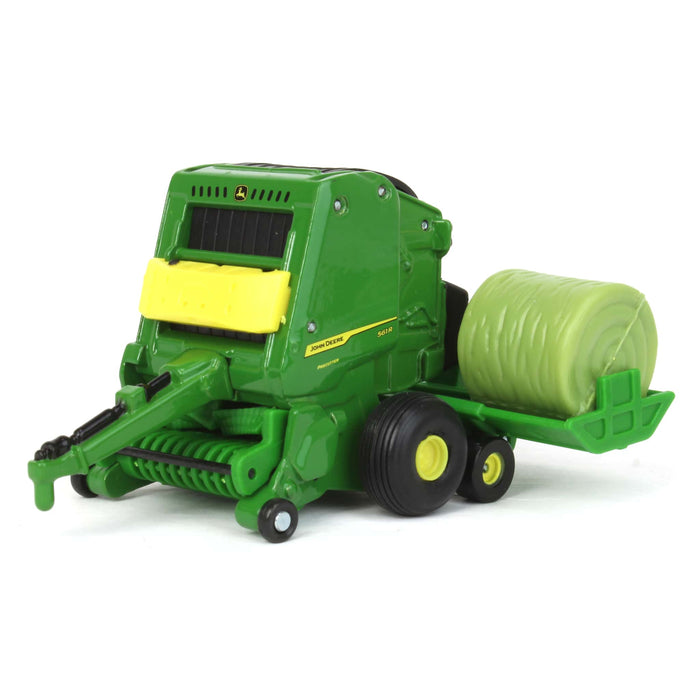 1/64 John Deere 561R Round Baler with 6 Bales