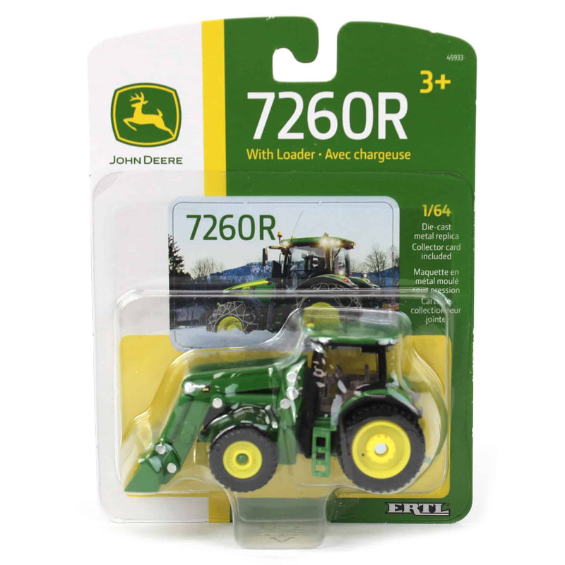 1/64 John Deere 7260R Tractor with Loader by ERTL