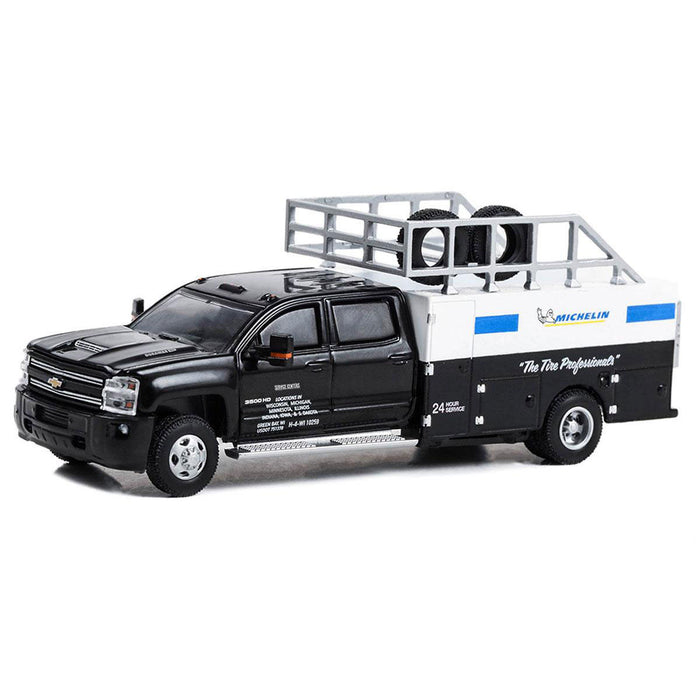 1/64 2018 Chevrolet Silverado 3500 Dually, Michelin Tire Service, Dually Drivers 12