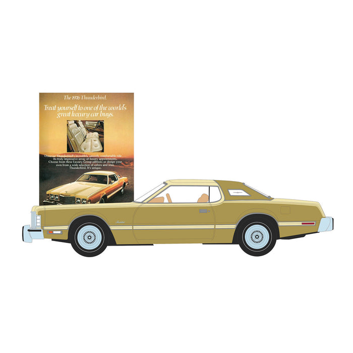 1/64 1976 Ford Thunderbird, Vintage Ad Cars Series 11