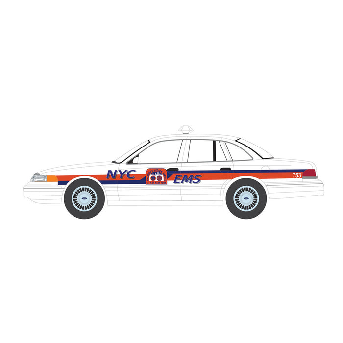 1/64 1994 Ford Crown Victoria, NYC EMS, First Responders Series 2
