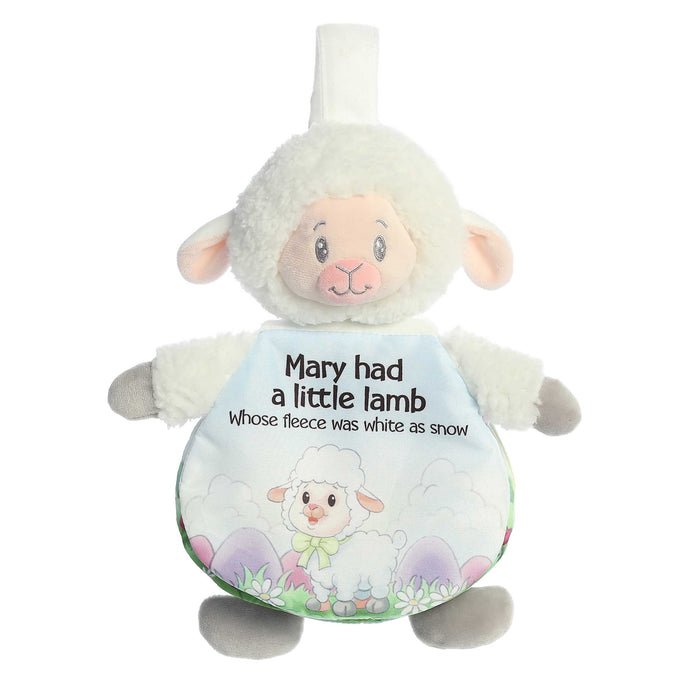 9" Mary Had A Little Lamb Story Pals Soft Books Plush Animal By Ebba
