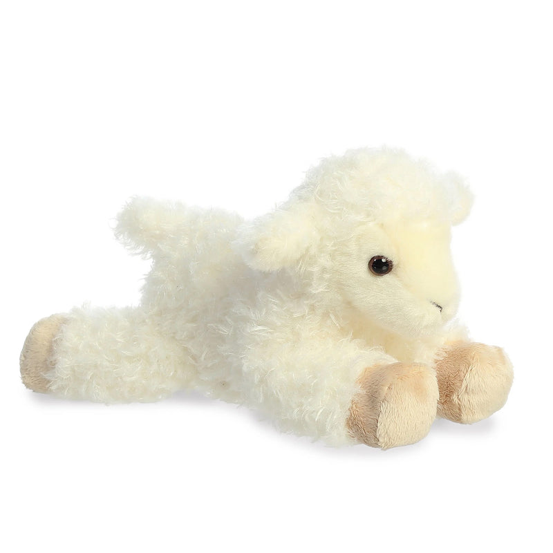 31842 8" Little Luna the Stuffed Lamb Mini Flopsie by Aurora