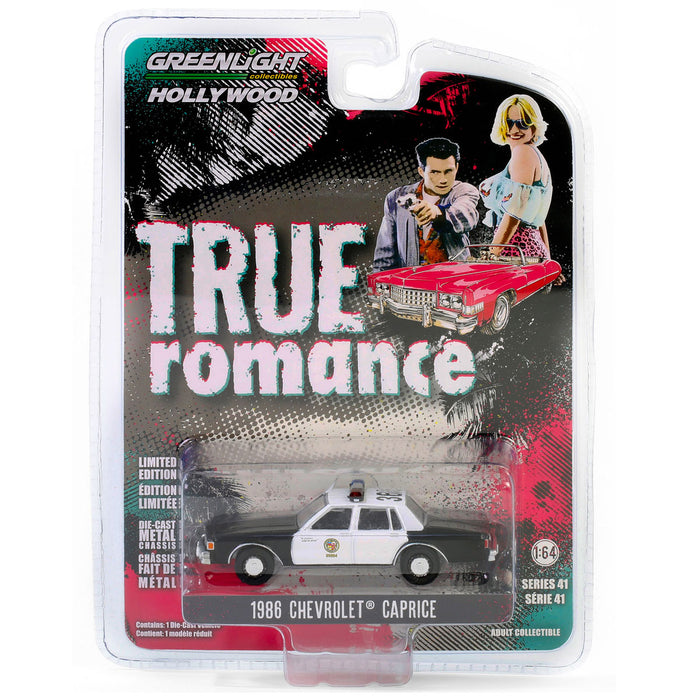 1/64 1986 Chevrolet Caprice, LAPD, True Romance (1993), Hollywood Series 41