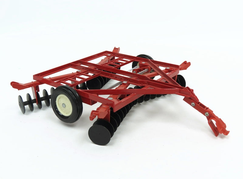 1/16 Red Tandem Disc Harrow, Made in the USA by ERTL