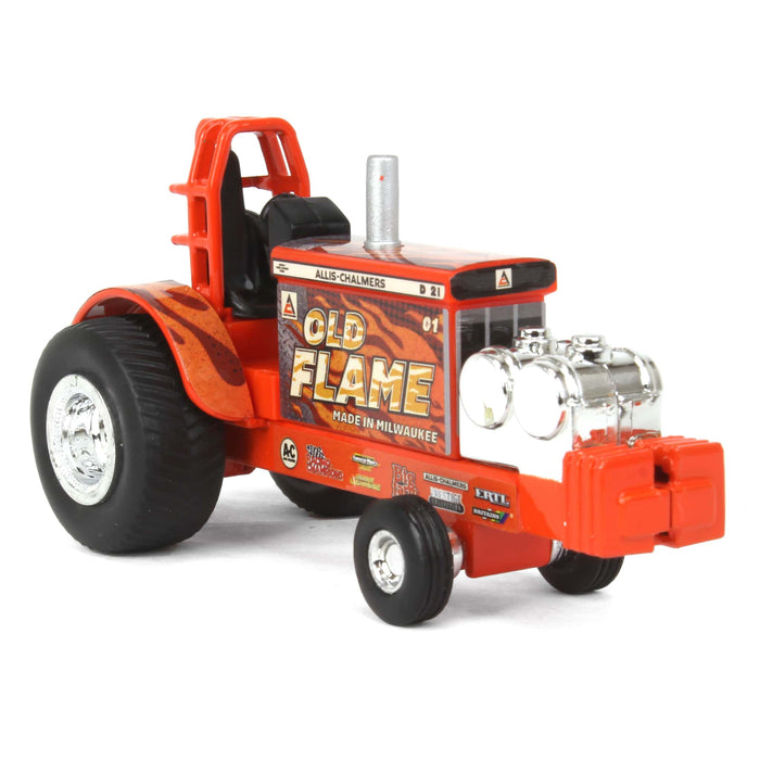 1/64 Allis Chalmers "Old Flame" Pulling Tractor