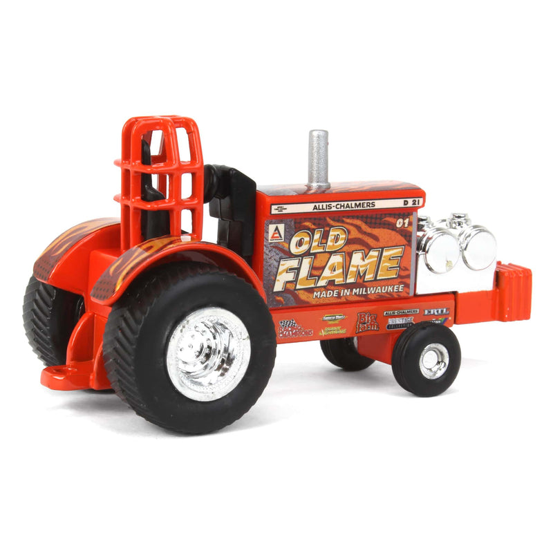 (B&D) 1/64 Allis Chalmers "Old Flame" Pulling Tractor - Damaged Box