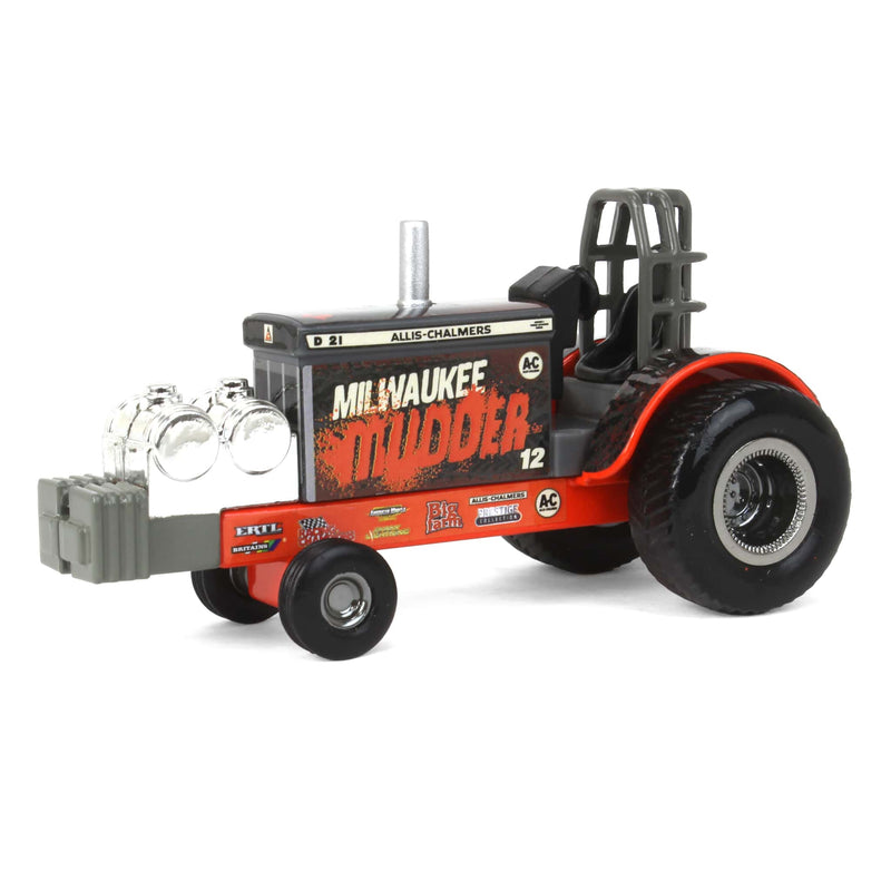 Chase Unit ~ 1/64 Allis Chalmers "Milwaukee Mudder" Pulling Tractor