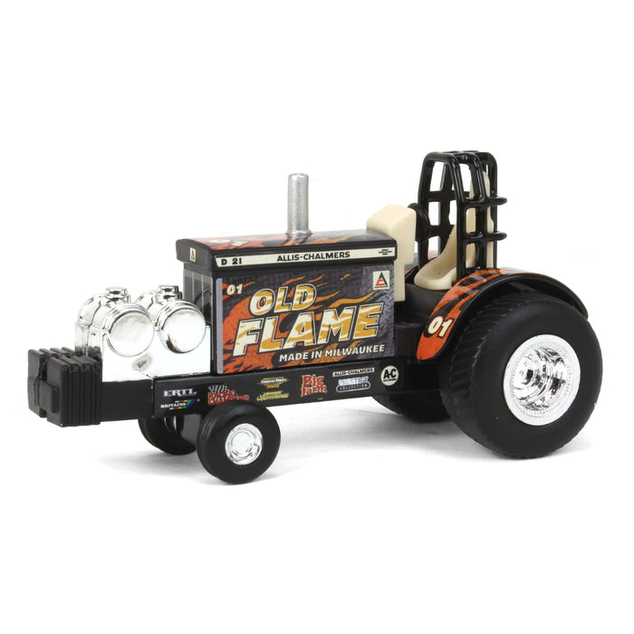 Chase Unit ~ 1/64 Allis Chalmers "Old Flame" Pulling Tractor