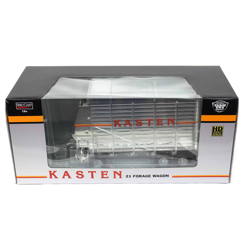 Gold & Silver Chrome Set ~ 1/16 Kasten Heavy Duty 21 Forage Wagon, 2022 NFTM Renovation Unit, 2nd in Series