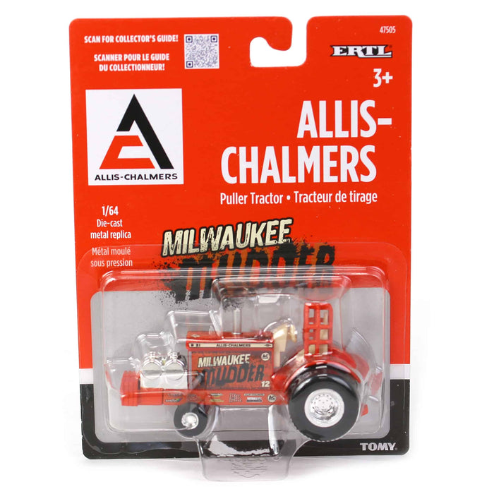 Sealed Case of 12 ~ 1/64 Allis Chalmers "Old Flame" & "Milwaukee Mudder" Pulling Tractors