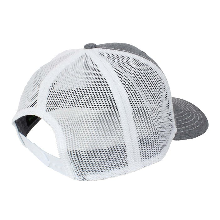 John Deere Heather Gray & White Mesh Back Hat