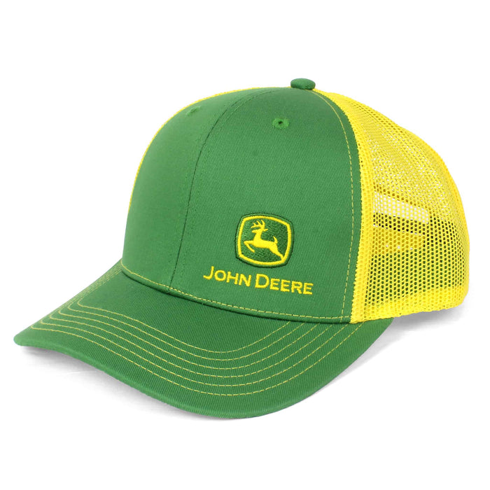 John Deere Green & Yellow Mesh Back Hat