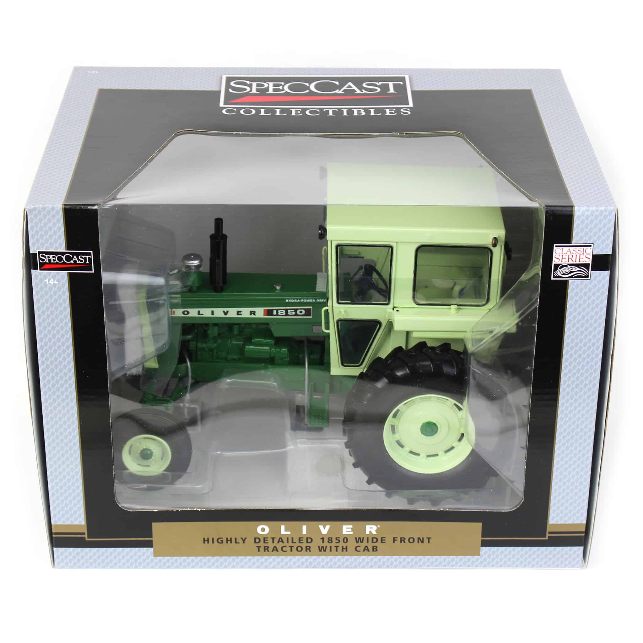 オウ 1/16 Oliver 1850 Diesel Tractor with Cab & Wide Front by SpecCast