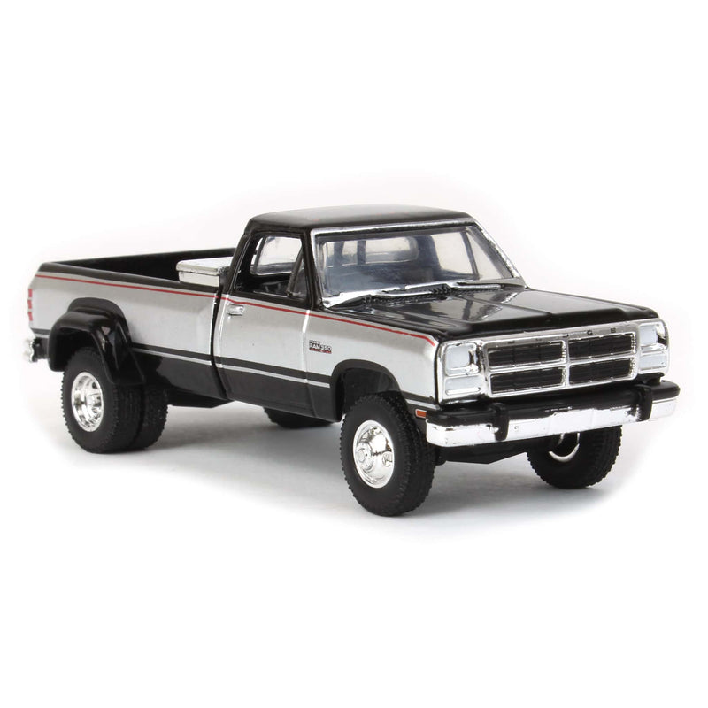 1/64 1993 Dodge Ram 350 Cummins Dually, Black, LP Diecast Exclusive