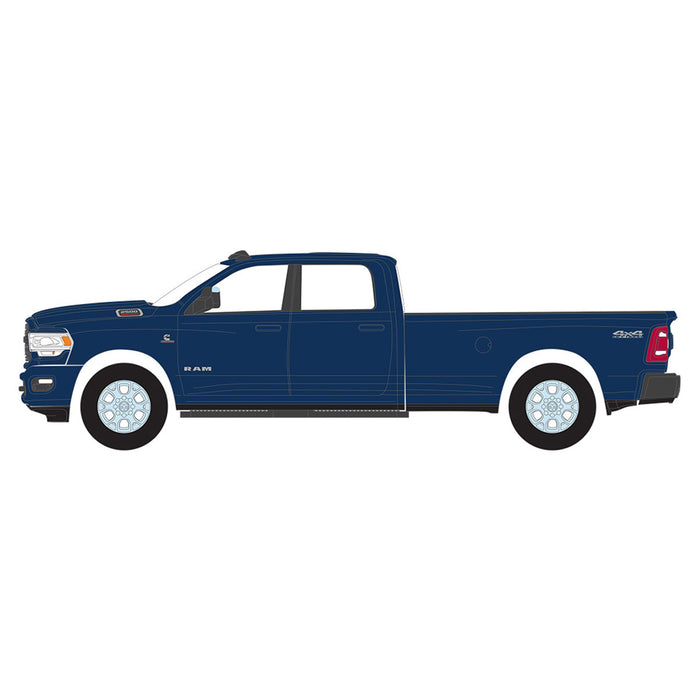 1/64 2023 Ram 2500 Bighorn, Patriot Blue Pearl, Showroom Floor Series 5