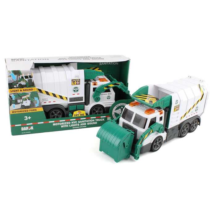 NYC Sanitation Front End Dumpster Garbage Truck Outback Toys