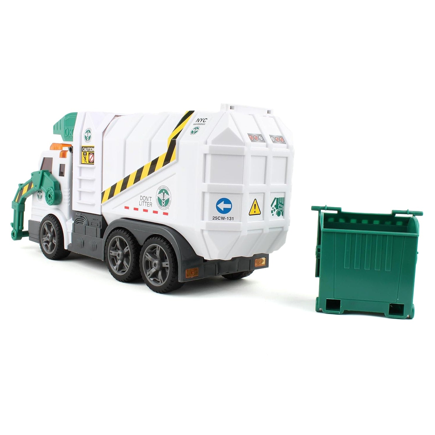 NYC Sanitation Front End Dumpster Garbage Truck — Outback Toys