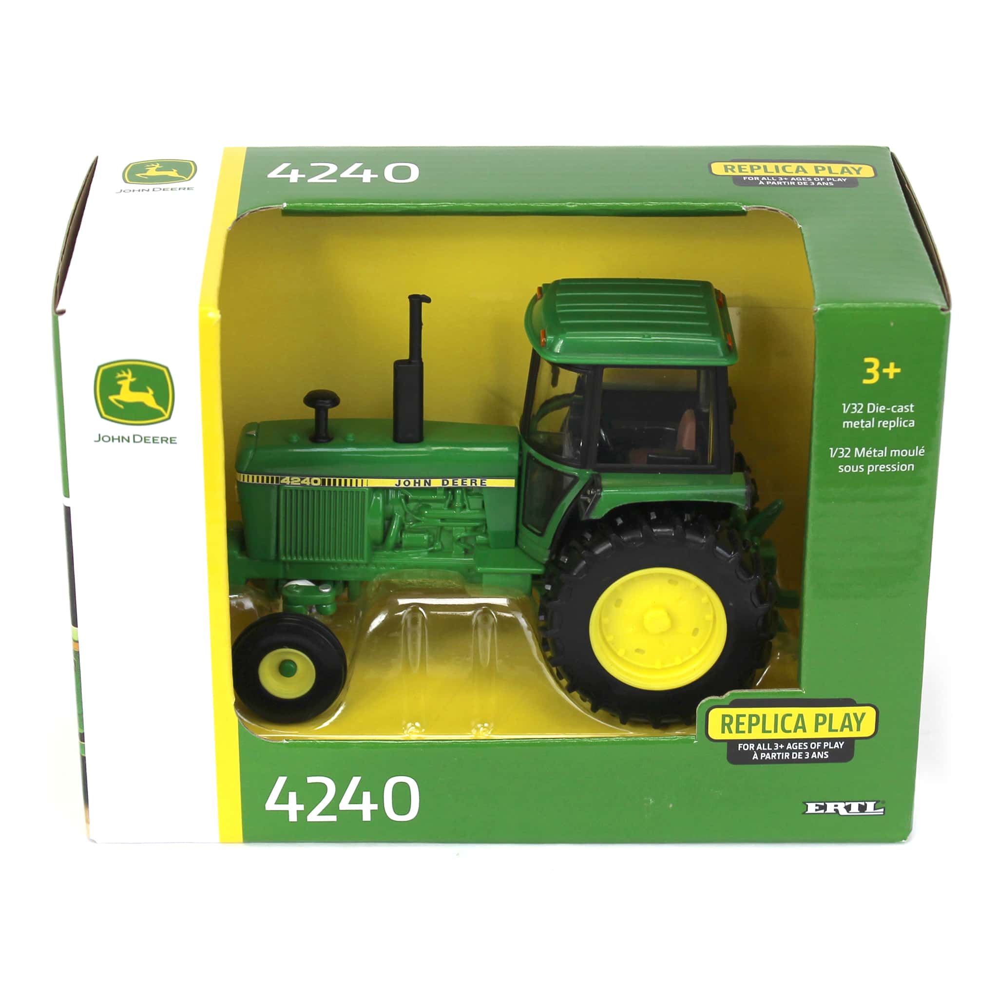 ブルーロック1〜32 1/32 John Deere 4240 2WD Tractor with Wide Front & Front Weights