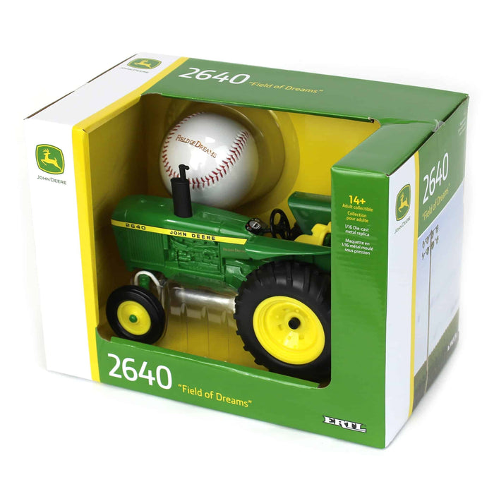 1/16 John Deere 2640 Field of Dreams Tractor with Baseball