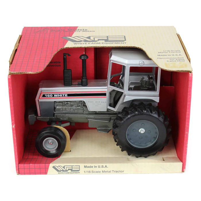 1/16 White 160 2WD Tractor with Cab, Made in the USA