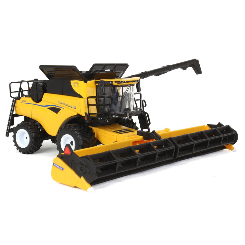 1/64 New Holland CR8.90 Combine with Corn Head & Draper Head, ERTL Prestige Collection
