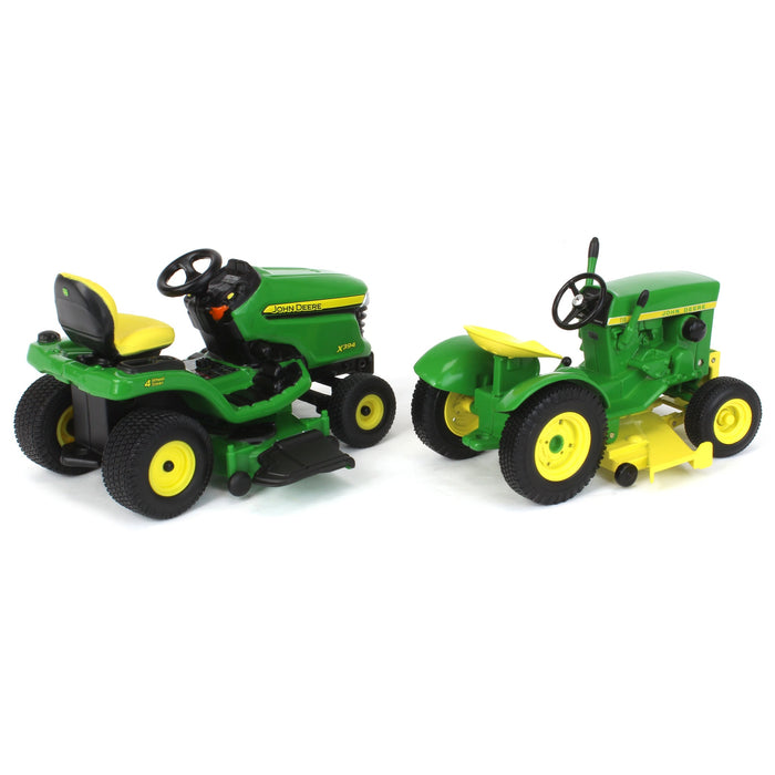 1/16 John Deere 110 & X394 60th Anniversary Lawn Tractor Set, ERTL Prestige Collection