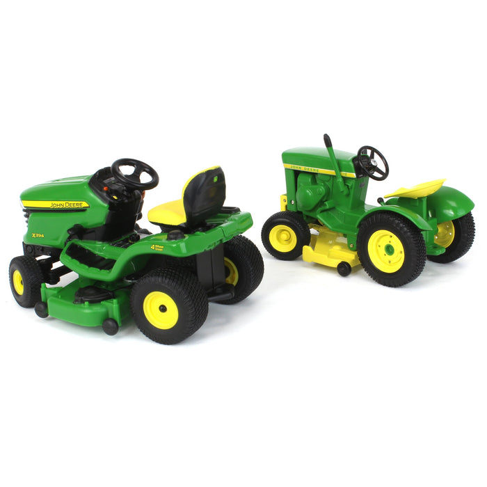 1/16 John Deere 110 & X394 60th Anniversary Lawn Tractor Set, ERTL Prestige Collection