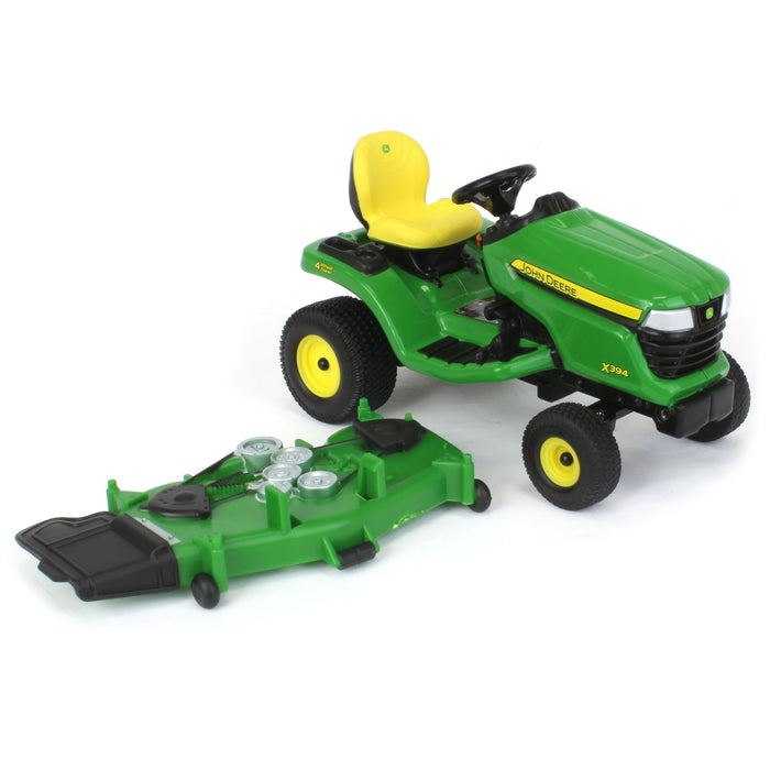 1/16 John Deere 110 & X394 60th Anniversary Lawn Tractor Set, ERTL Prestige Collection