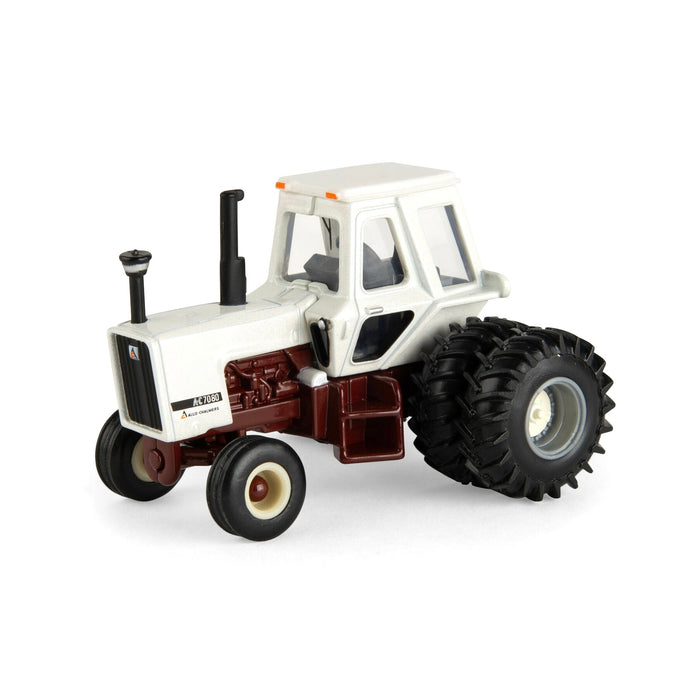 Chase Unit ~ 1/64 Allis Chalmers 7080 Maroon Belly Tractor with Rear Duals