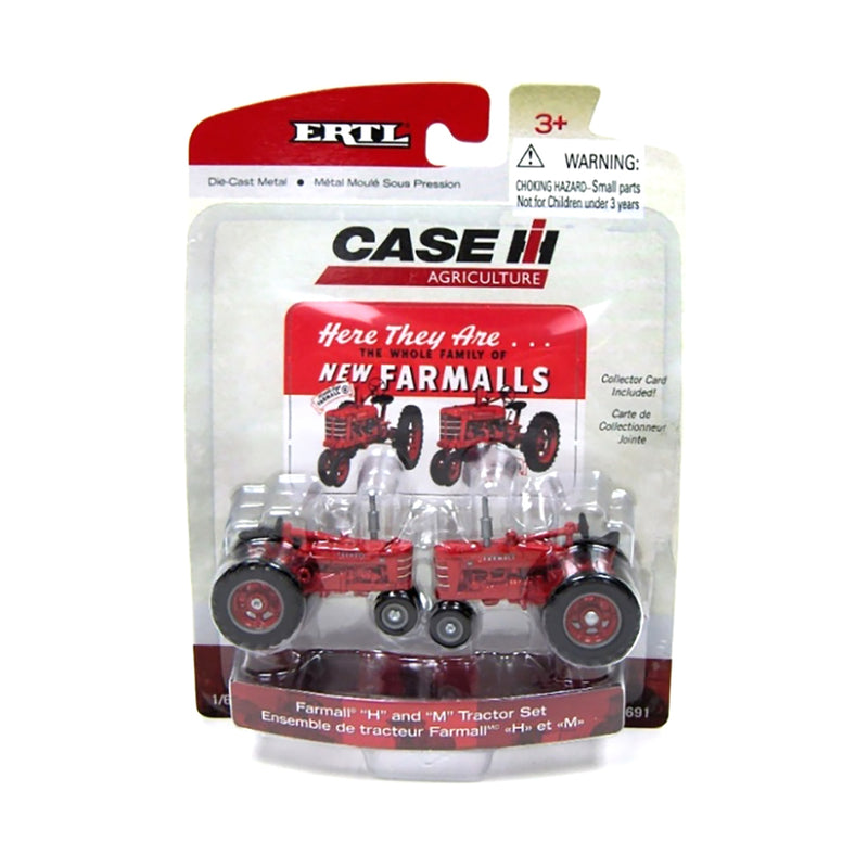 1/64 International Harvester Farmall H & M Set, 1st Edition