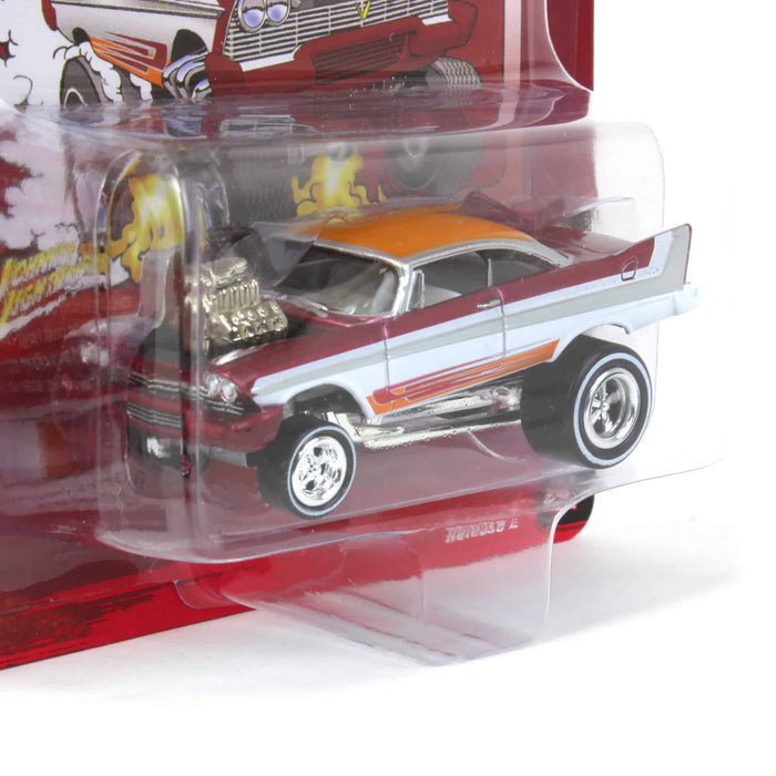 1/64 Johnny Lightning Street Freaks 2022 Release 2A - 1958 Plymouth Fury, Zingers