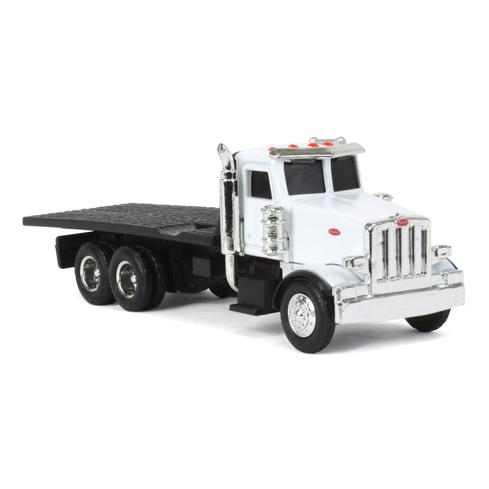 1/64 ERTL Collect N Play Peterbilt Flatbed Truck