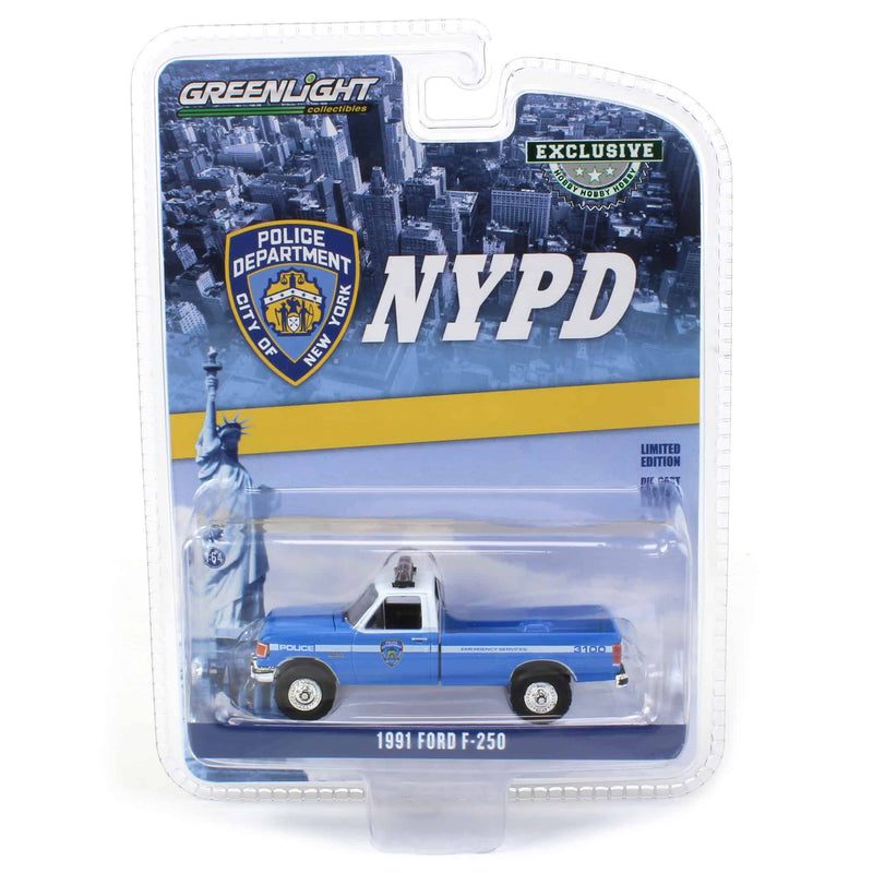 1/64 1991 Ford F-250, NYPD Emergency Services, Hobby Exclusive