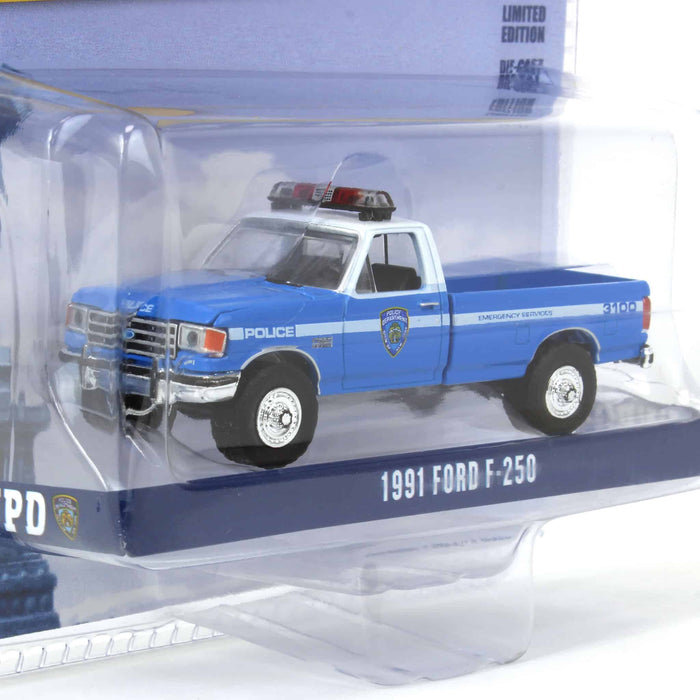 1/64 1991 Ford F-250, NYPD Emergency Services, Hobby Exclusive