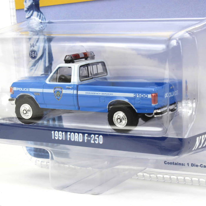 1/64 1991 Ford F-250, NYPD Emergency Services, Hobby Exclusive