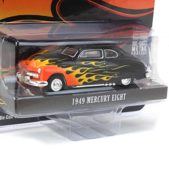 1/64 1949 Mercury Eight 2-Door Coupe, Black with Flames, Hobby Exclusive