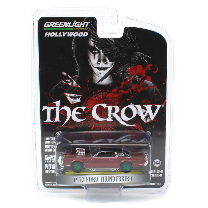 Green Machine ~ 1/64 1973 Ford Thunderbird with Supercharger, The Crow (1994), Hollywood Series 41