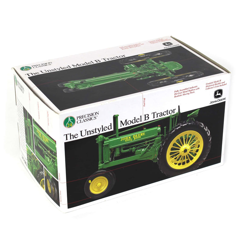 1/16 John Deere Unstyled Model B Tractor, Precision Series #24 by ERTL